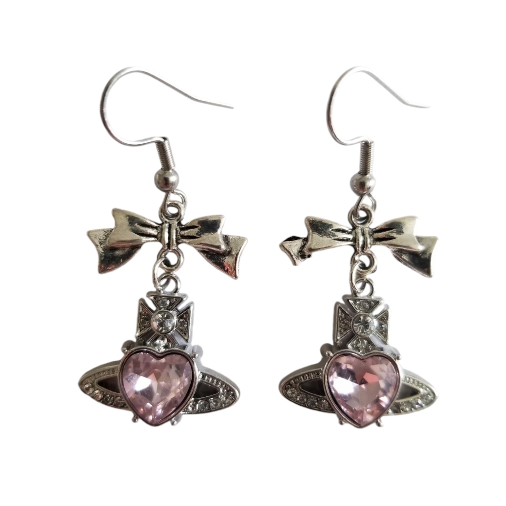 Handcrafted Orb Gemstone Earrings